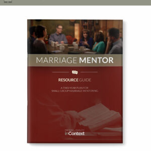 Marriage Mentor • Study Guide