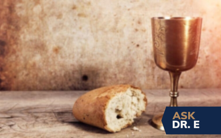 Why do we take communion in church?