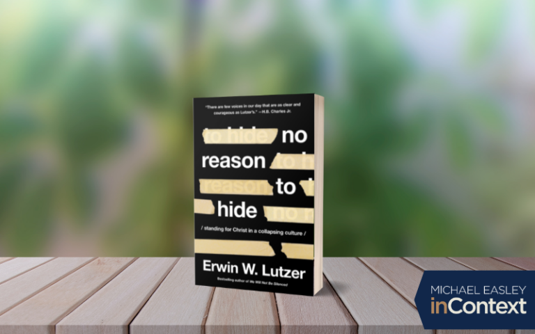 Dr. Erwin Lutzer No Reason to Hide