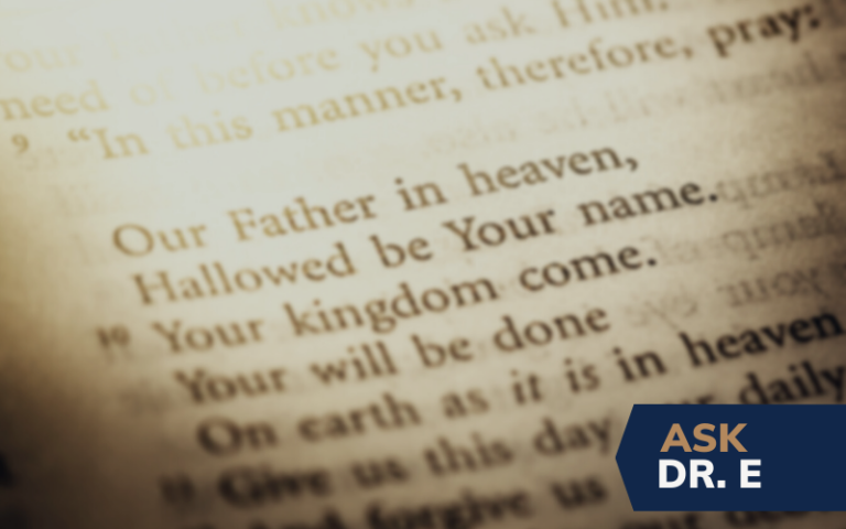 Has the Lord's prayer been misinterpreted?