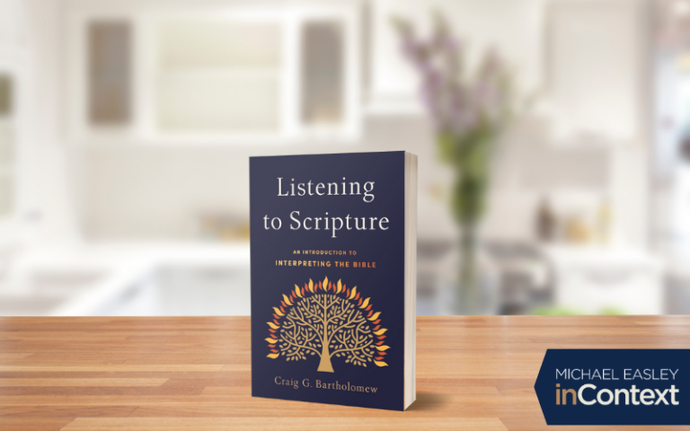 Craig Bartholomew Interview Listening to Scripture